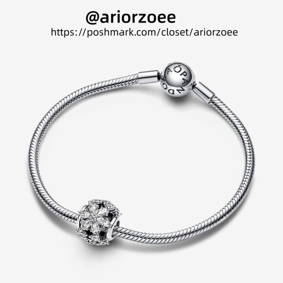 Pandora Sparkling Herbarium Cluster Round Charm|Pendant - Picture 3 of 5